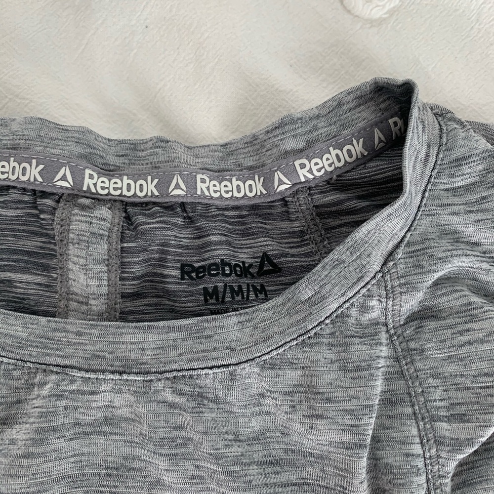 Heather Grey Reebok Workout Tank - Picture 2 of 4